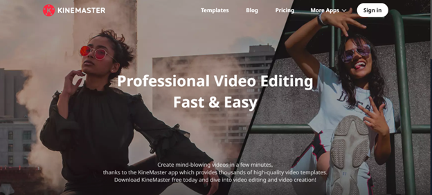 KineMaster - video editing app CapCut