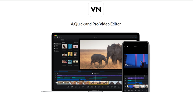 VN Video Editor - video editing apps like CapCut 