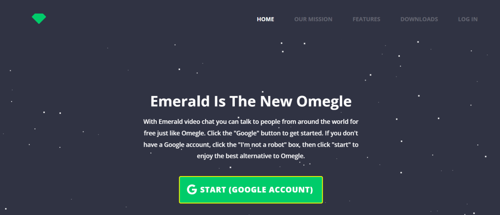 EmeraldChat is an outstanding app similar to Omegle