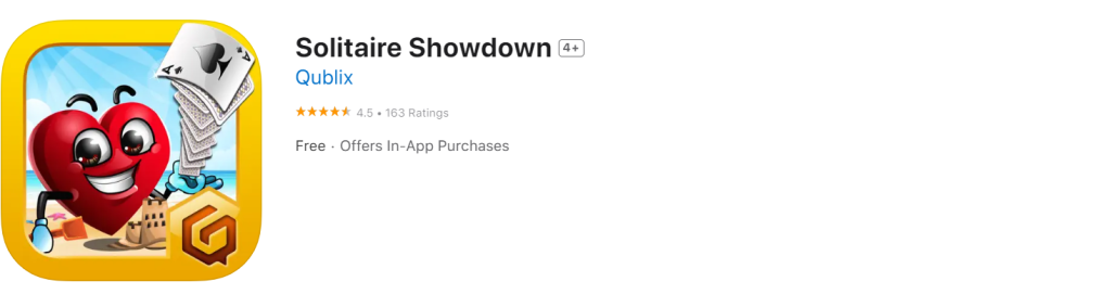Solitaire Showdown - offline games iphone