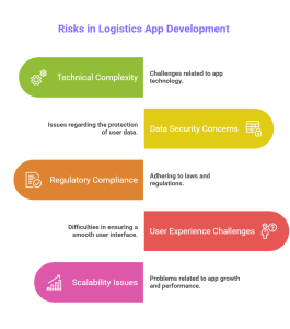 Risks and Challenges in Developing a Logistics App